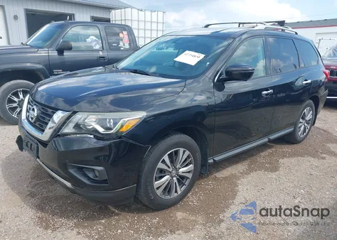 2017 Nissan Pathfinder Sl from USA, damaged, VIN 5N1DR2MN9HC620750